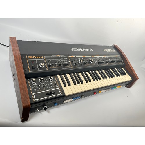 115 - Roland Jupiter 4 with Midi and external clock input for the arpeggiator.

Adrian Utley's Jupiter 4 i... 