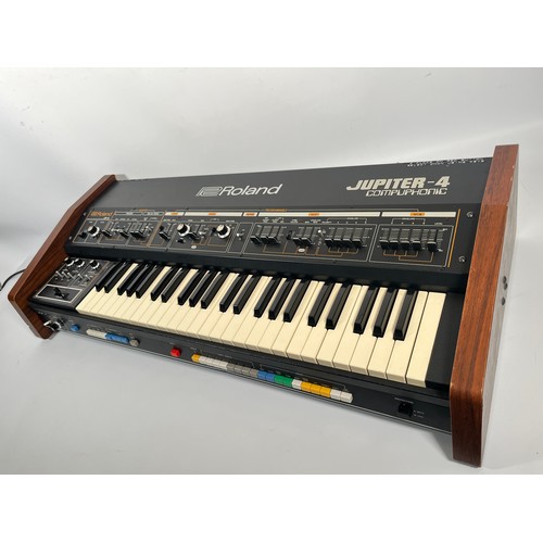 115 - Roland Jupiter 4 with Midi and external clock input for the arpeggiator.

Adrian Utley's Jupiter 4 i... 