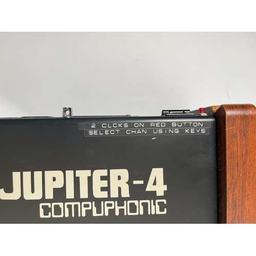 115 - Roland Jupiter 4 with Midi and external clock input for the arpeggiator.

Adrian Utley's Jupiter 4 i... 