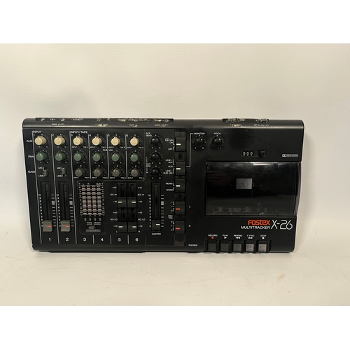 52 - Fostex X-26 Multitrack Cassette Tape Recorder