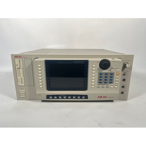 56 - Akai S6000 Stereo Digital Sampler, 1999

The final edition to this range of digital samplers, the S6... 