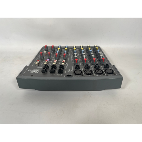 1 - Soundcraft Spirit  Folio Notepad Mixing Console