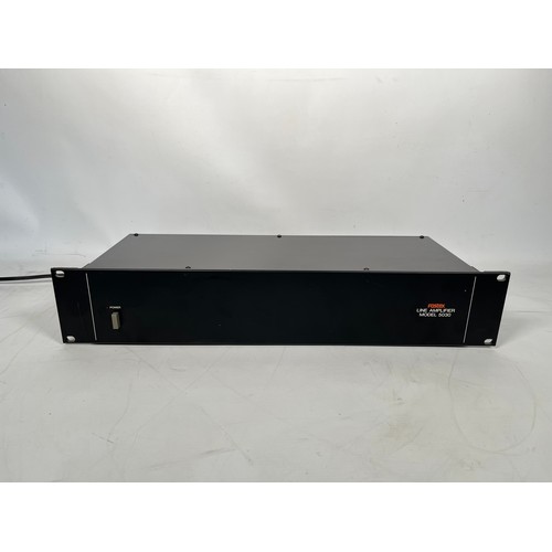 15 - Fostex Model 5030 Line Amplifier 

Features 8 inputs and 8 output line amplifiers.