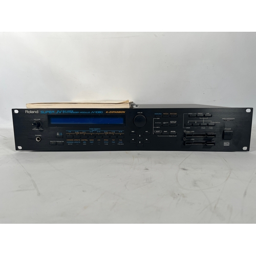 134 - Roland JV-1080 Synthesizer Module

The JV-1080 offers a vast array of high-quality synthesizer prese... 