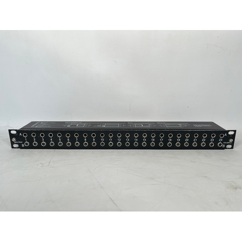 23 - Neutrik NYS-SPP-L1 48 Channel Analogue & Digital Patch Bay