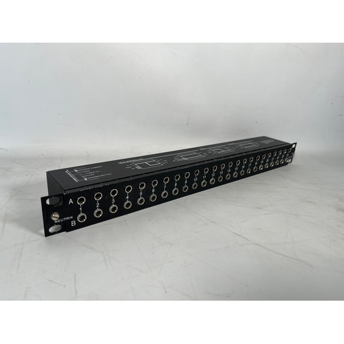 23 - Neutrik NYS-SPP-L1 48 Channel Analogue & Digital Patch Bay