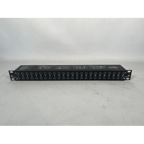 24 - Neutrik NYS-SPP-L1 48 Channel Analogue & Digital Patch Bay