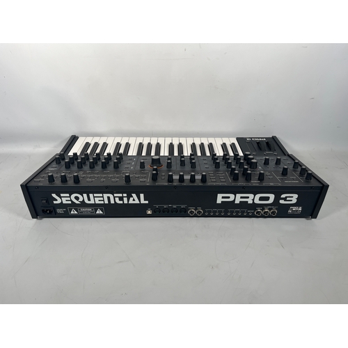 141 - Sequential PRO 3

A hybrid synthesizer that merges the best of analog and digital technology to deli... 