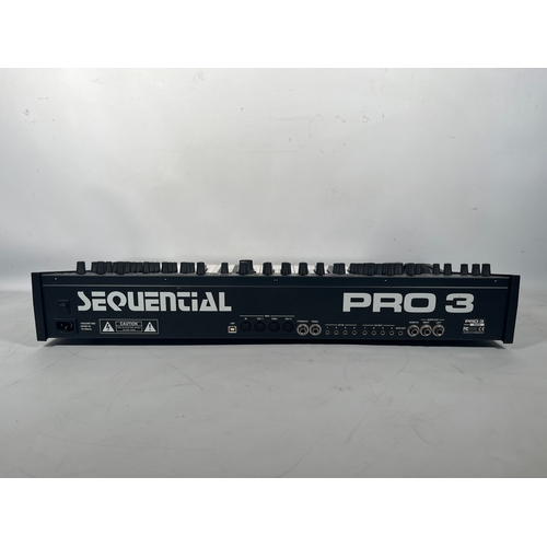 141 - Sequential PRO 3

A hybrid synthesizer that merges the best of analog and digital technology to deli... 