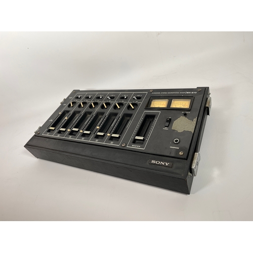 9 - Sony MX-610 Six Channel Stereo Mic Mixer