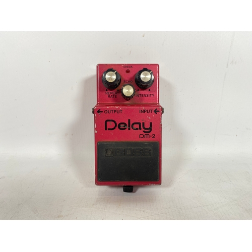 1 - Boss DM-2 Delay pedal, Japanese black label