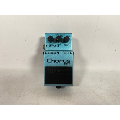 2 - Boss CE-3 Chorus pedal, japanese black label