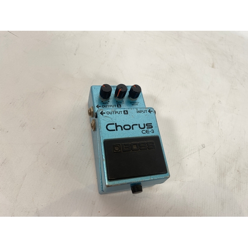 2 - Boss CE-3 Chorus pedal, japanese black label