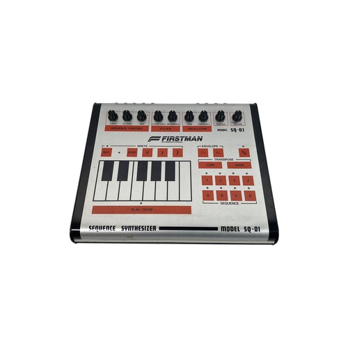 12 - Firstman SQ-1

These are great little synth/sequencers in the vein of the TB303 but with much more d... 