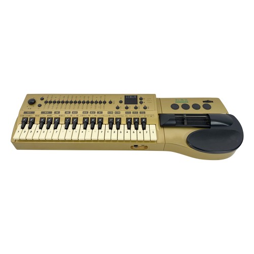 10 - Suzuki TES-371 digital electric taishogoto/koto synth

It's a synth, with strings, and drum pads and... 