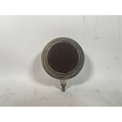 66 - Meico Dynamic Microphone 

This mid century art deco style dynamic microphone was most likely used f... 