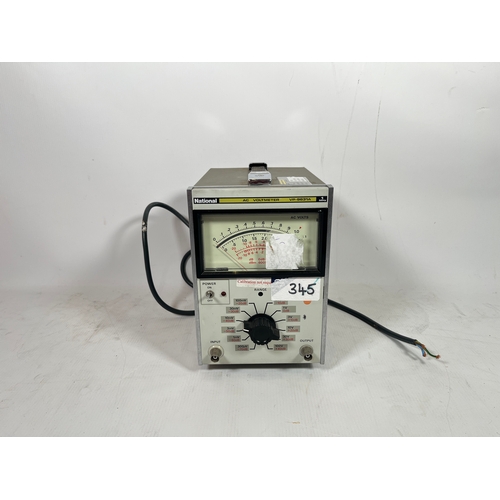 180 - National AC Voltmeter VP-9631A