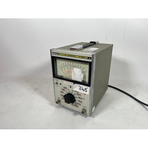 180 - National AC Voltmeter VP-9631A