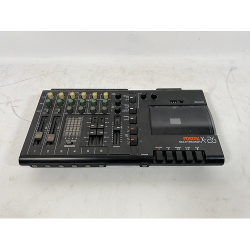 81 - Fostex X-26 4 Track Cassette Recorder