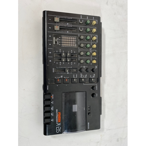 81 - Fostex X-26 4 Track Cassette Recorder