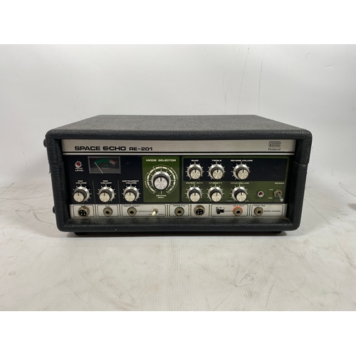 Roland RE-201 Space Echo

A very fine example of an unserviced Space Echo, these are our bread and butter here at Soundgas and for good reason. The 201 in particular might just be our favourite sounding tape echo ever when fully serviced.