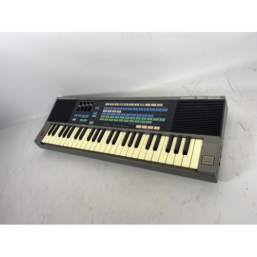 153 - Casio SK-200 Sampling Keyboard