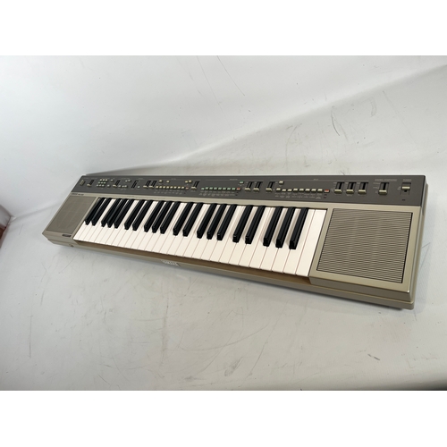 123 - Yamaha PS-55 Synthesizer Keyboard

A brilliant, warm little keyboard synthesizer packed with musical... 