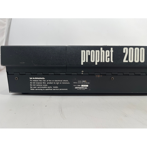 125 - Sequential Prophet 2000 8-voice Polyphonic Synthesizer and Sampling Keyboard