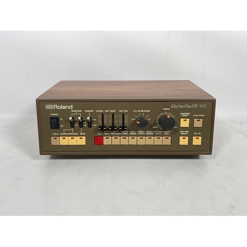 161 - Roland Rhythm Plus PB-300

A great little beat box, sounds somewhere between a CR-78 and an 808. The... 