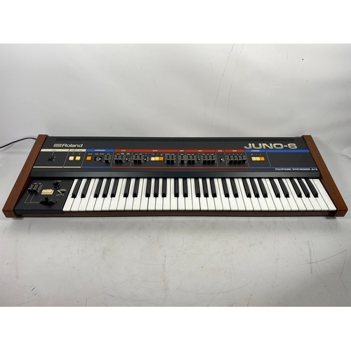 127 - Roland Juno-6, Early 1980s

Legendary 6-Voice Polyphonic Analogue Synthesizer and the first of the J... 