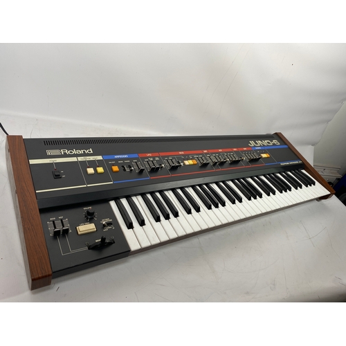 127 - Roland Juno-6, Early 1980s

Legendary 6-Voice Polyphonic Analogue Synthesizer and the first of the J... 