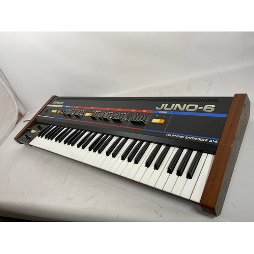 127 - Roland Juno-6, Early 1980s

Legendary 6-Voice Polyphonic Analogue Synthesizer and the first of the J... 