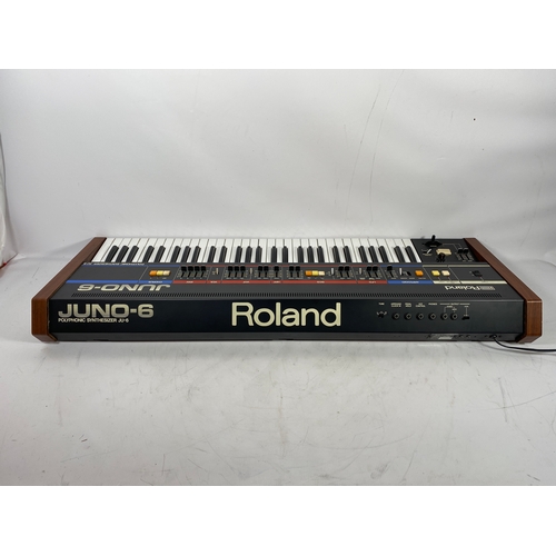 127 - Roland Juno-6, Early 1980s

Legendary 6-Voice Polyphonic Analogue Synthesizer and the first of the J... 