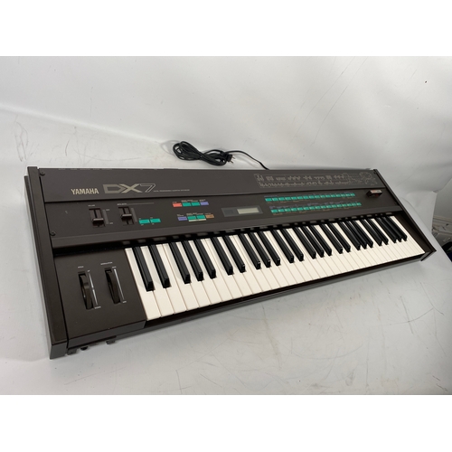 128 - Yamaha DX7 Mk 1 Digital FM Synthesizer + DX RAM card

The first widely accessible synthesizer to use... 