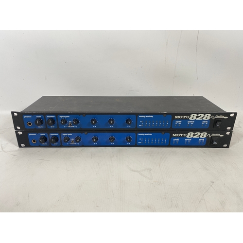 38 - Motu 828 Firewire Aduio Interface's