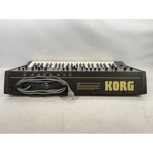 133 - Korg Delta 6-Voice Polyphonic Analogue Synthesizer

Known for its unique blend of string section and... 