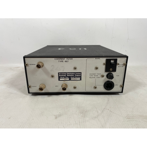 139 - Brookdeal Coherent Filter Type 467