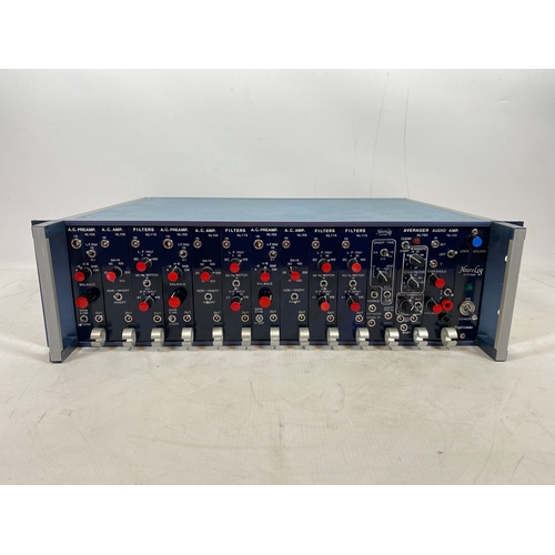 143 - Digitimer Neurolog system

Includes the following modules

A.C. Preamp x3
A.C. Amp x3
Filters x4
Neu... 