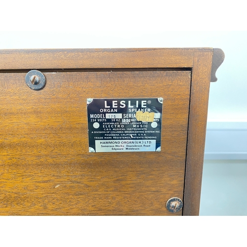 126 - Leslie 125 Rotary Organ Speaker for Hammond Organ. Classic Valve/Tube unit.