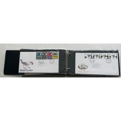 67 - Stamps - Album of 54 addressed and franked first day covers from 1979 to 1983. Presented in plastic ... 