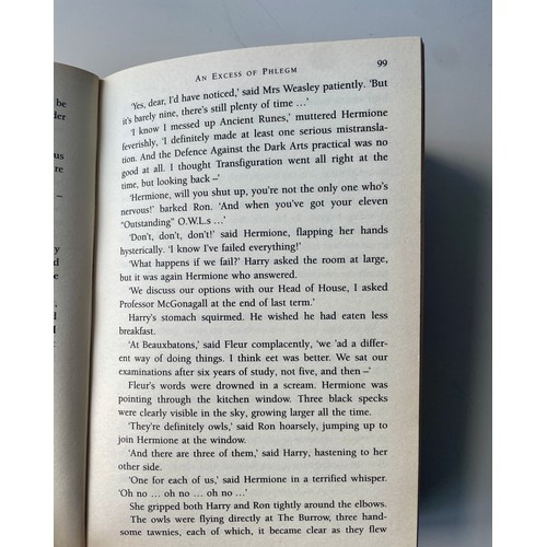 86 - CHSW -'Misprint copy' Harry Potter and the Half Blood Prince. - J.K. Rowling with dust jacket, Hardb... 