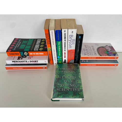 90 - Selection of psychology, philosophy, physics and self enlightenment paperback books