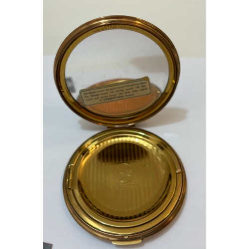 120 - Two vintage powder compacts - 
- Rare Stratton ‘Corona’ H.M. Queen Elizabeth II 1953 - Coronation po... 