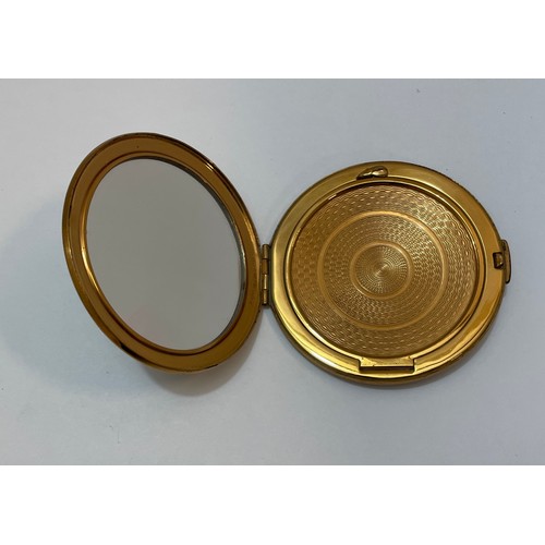 120 - Two vintage powder compacts - 
- Rare Stratton ‘Corona’ H.M. Queen Elizabeth II 1953 - Coronation po... 