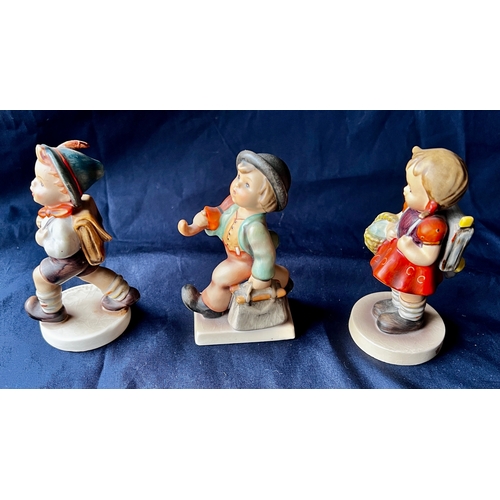 100 - Three Goebel M.I. Hummel Figurines