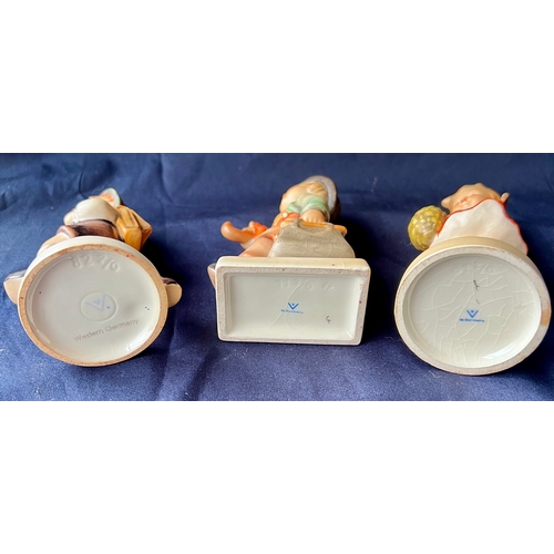100 - Three Goebel M.I. Hummel Figurines