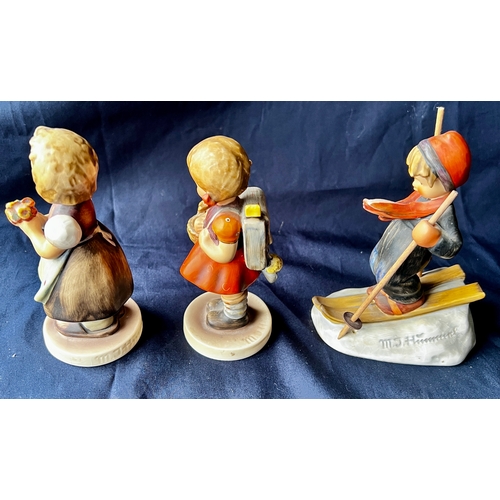 101 - Three Goebel. M.I Hummel Figurines