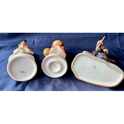 101 - Three Goebel. M.I Hummel Figurines