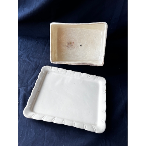 104 - Antique Cheese / Butter Dish