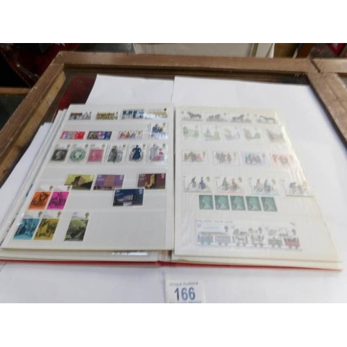 166 - 2 albums of world stamps